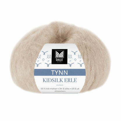 Tynn Kidsilk Erle